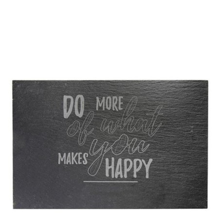 SLATE RECTANGULAR table mat 20x30