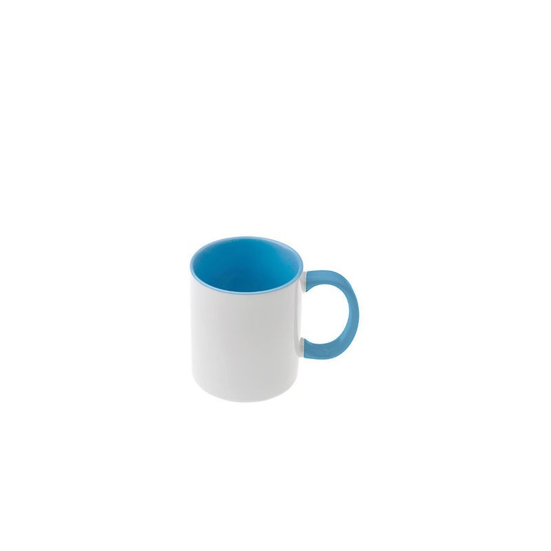MUG 11oz - INNER & HANDLE - CYAN